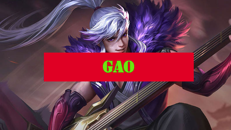 Gao Honor of Kings Build